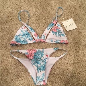 floral zaful bikini